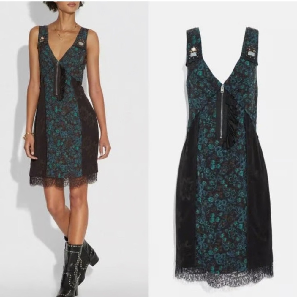 Coach x Viper Room sheath slip dress Mini Dress